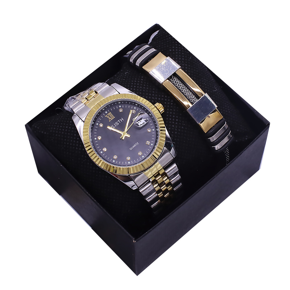 Couples wrist watch set couple watch men's and women's watch bracelet waterproof quartz watch