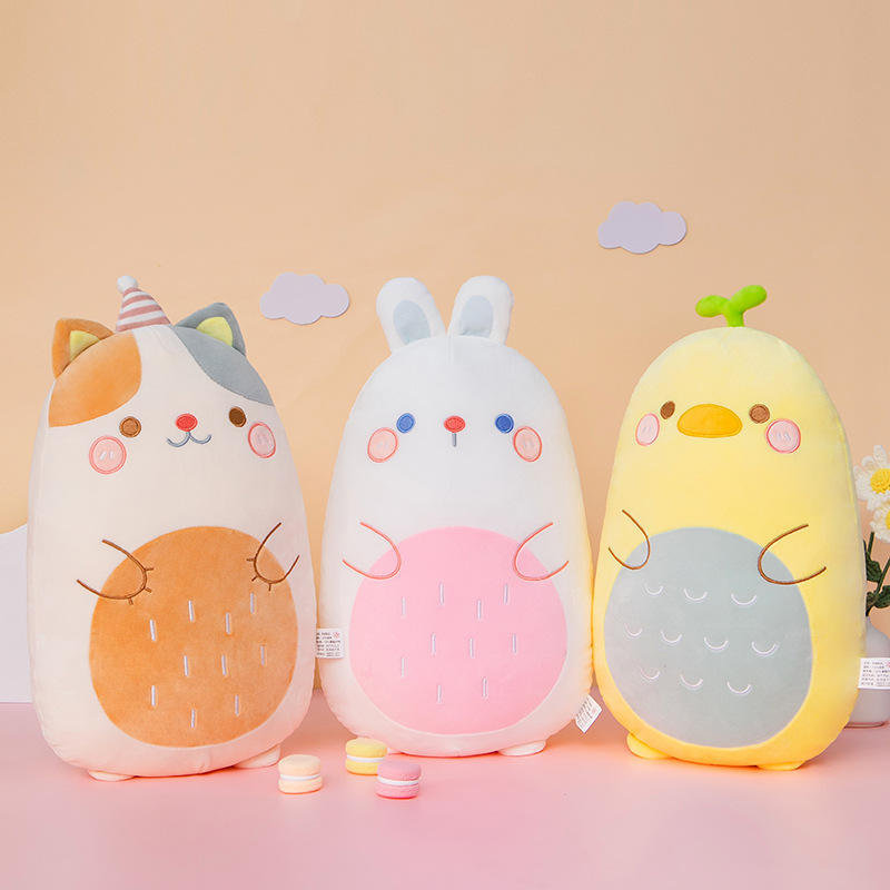 Chicken Dumpty Animal Pillow Wholesale Pillow Plush Toy Gift Cute Doll Cross Border Cushion Cute
