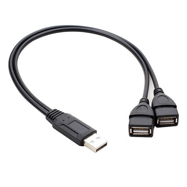 ソースメーカー卸売り0.0公対母一引き二延長線USBコンピュータ一分二電源スプリッタ|undefined