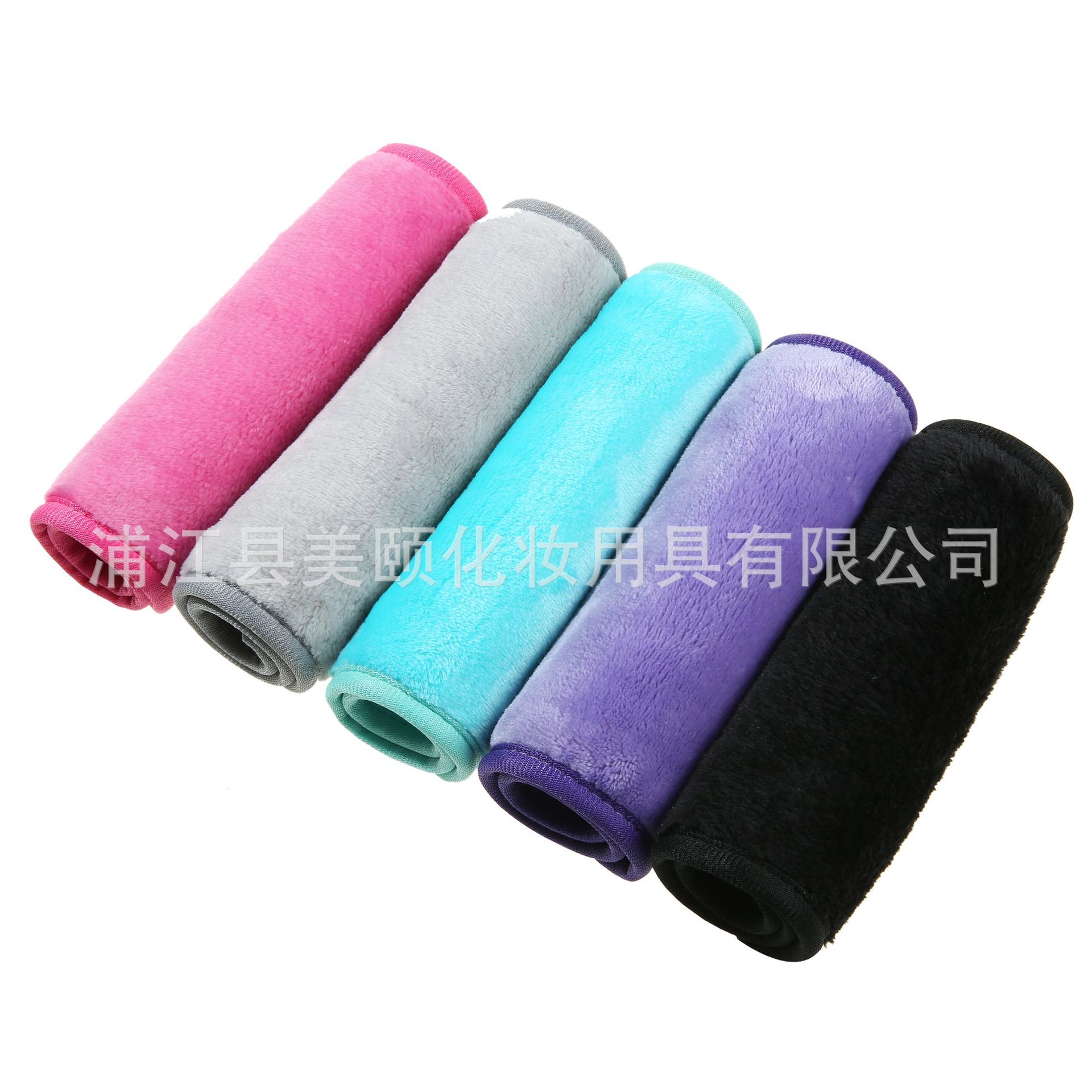 Cross-border Hot Sale Fine Fiber Lazy Clean Water Makeup Remover Makeup Remover Pad Washable Reusable Face Wash