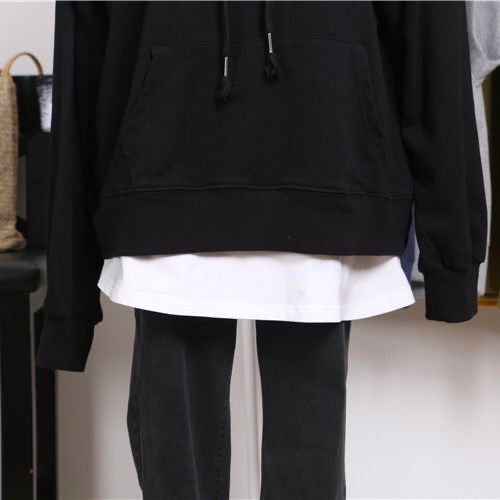 New Internet Celebrity Explosions Joker White Skirt Backing Artifact Fart Curtain Stacked with White Edge Sweat with Internet Celebrity Small Fart Curtain