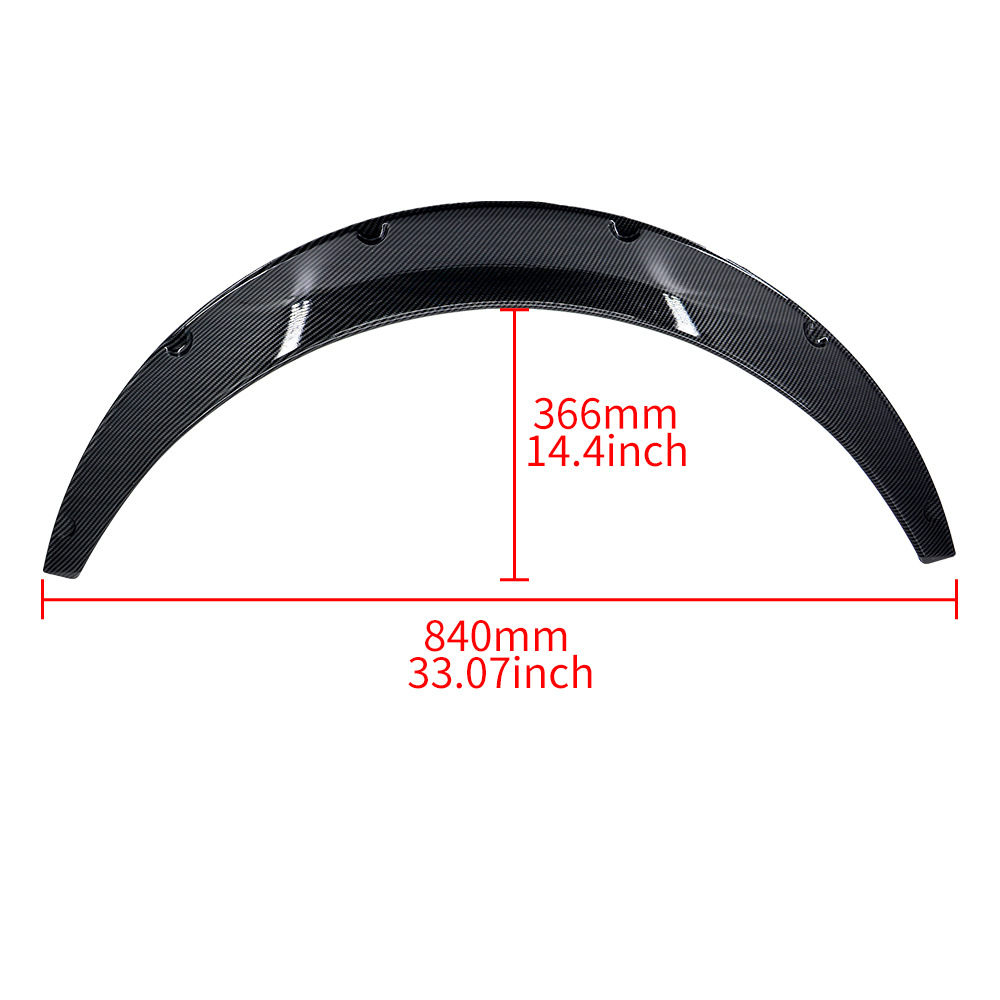Car Wheel eyebrow modification suitable for SUV off-road vehicle wide external decoration wheel eyebrow fender wheel eyebrow universal type