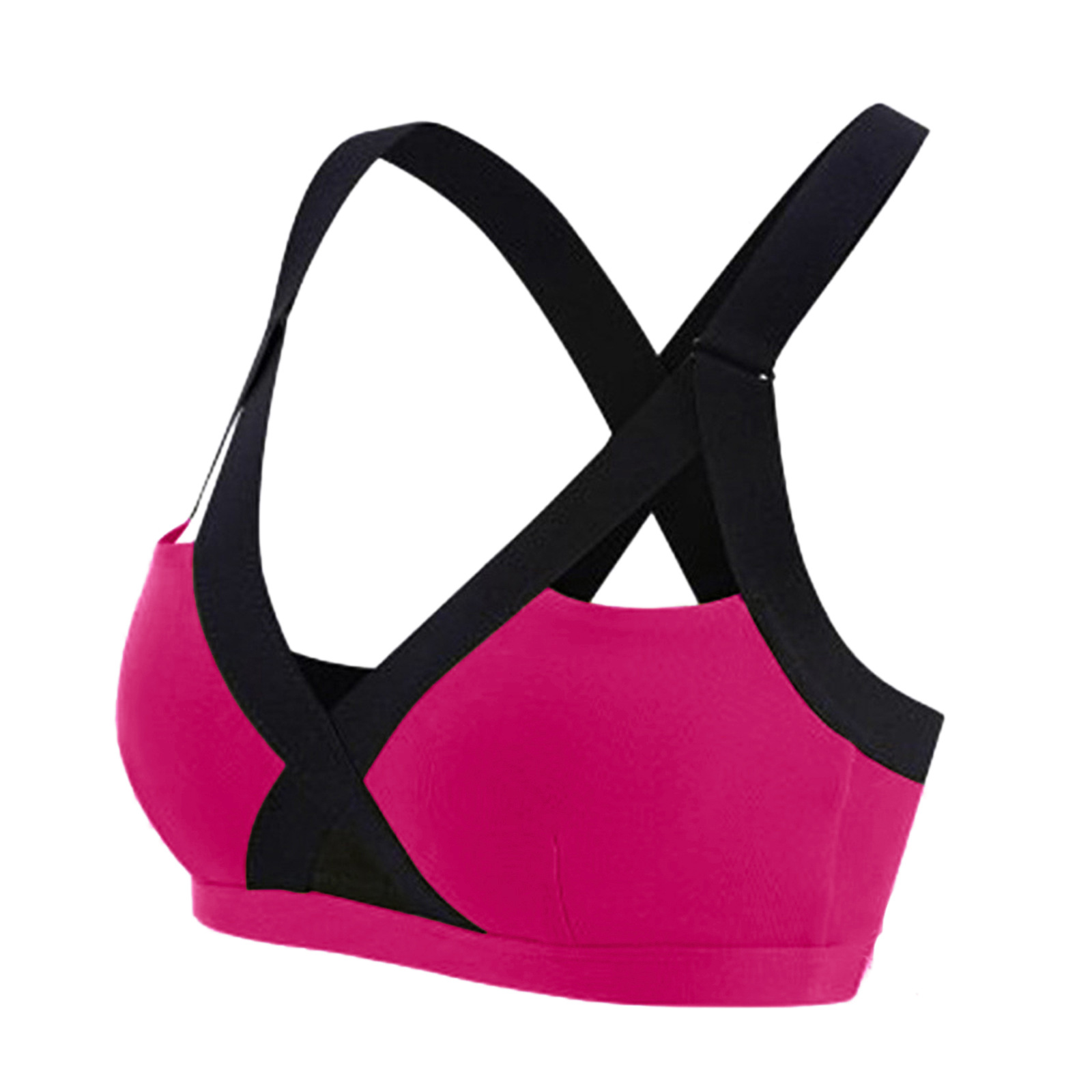 Sports Underwear Women's Running Training Fitness Bra Belt Chest Mat No Steel Ring Beauty Back Yoga Suit Pilates Top