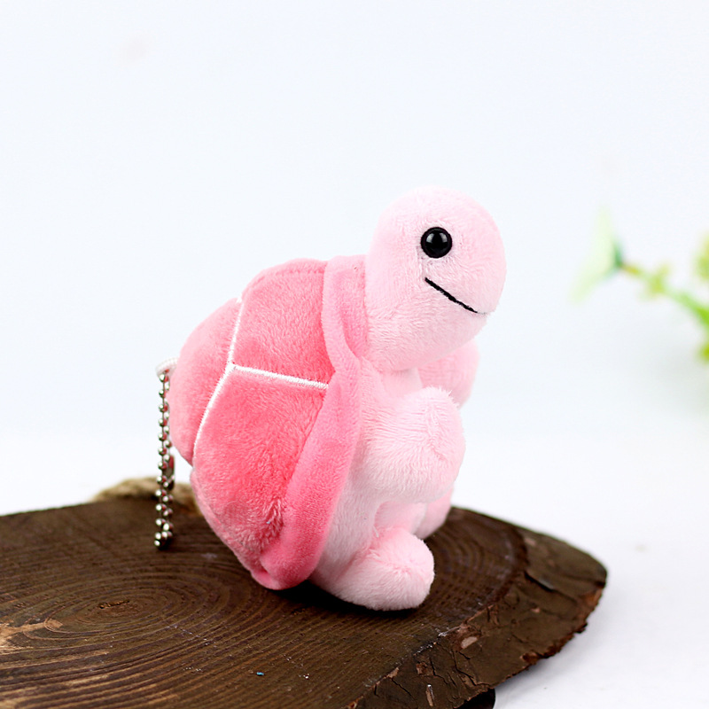 Cute Little Turtle Plush Toy Turtle Pendant Game Small Gift Children's Doll Keychain Accessories Small Doll