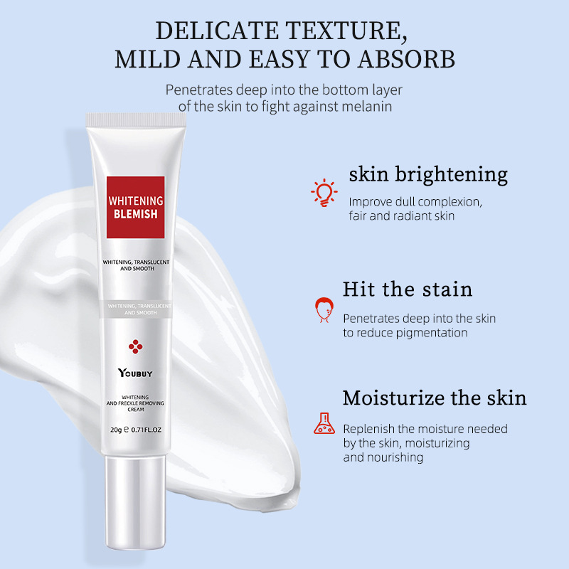 Youbuy cross-border spot cream whitening sunburn freckles whitening fade light spot cream wholesale