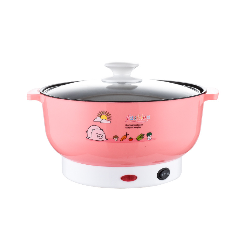 Factory Direct wholesale electric cooker student dormitory electric hot pot household multi-functional electric cooker takeaway hot pot integrated