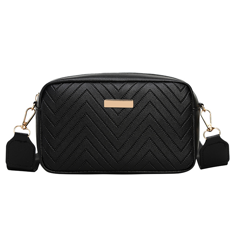 Women's bag 2023 new wave pattern small square bag embroidered Iron film camera bag casual shoulder bag one-piece delivery