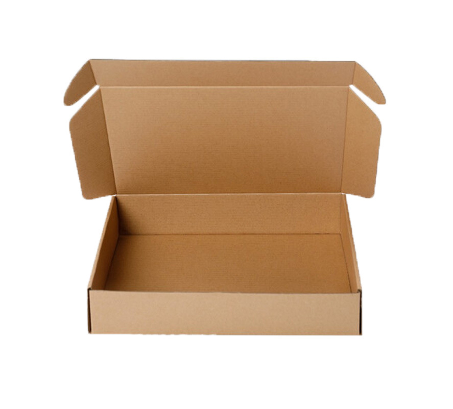 Spot flying machine box wholesale carton Kraft paper box three-layer hard square carton express packing box