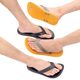 Ludadi Flip-Flops Men's Summer Non-slip Outdoor Wear Sandals Flip-flops Wear-resistant Black Rubber Beach Shoes Trendy