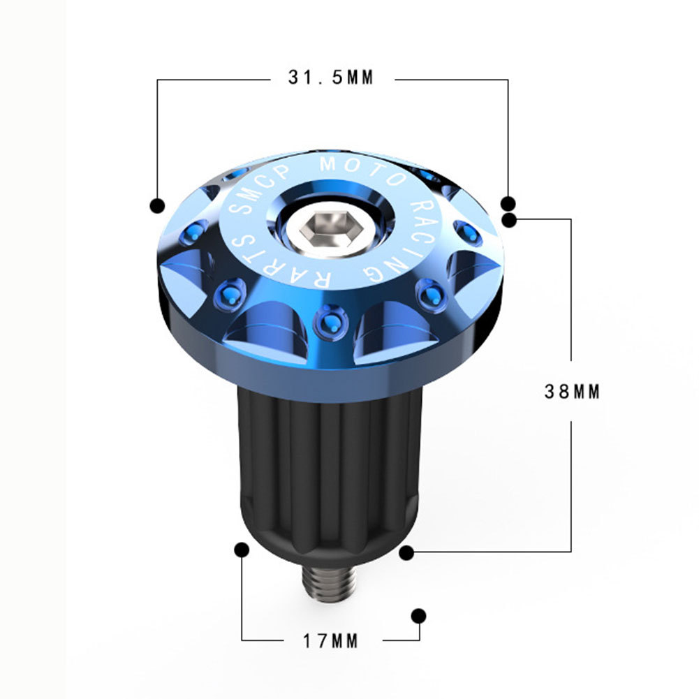 Motorcycle Handle Plug Modified Aluminum Alloy Handle Plug Handle Plug Electric Scooter Faucet Handle Plug Accessories