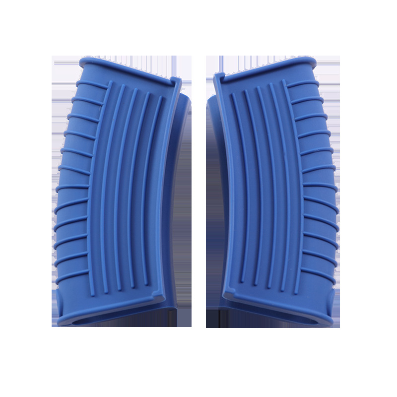 Spot Silicone Pot Handle Cover Heat Insulation Set Pot Handle Cover Thickened Heat Insulation Pot Handle Pot Ear Clip Pot Ear Cover