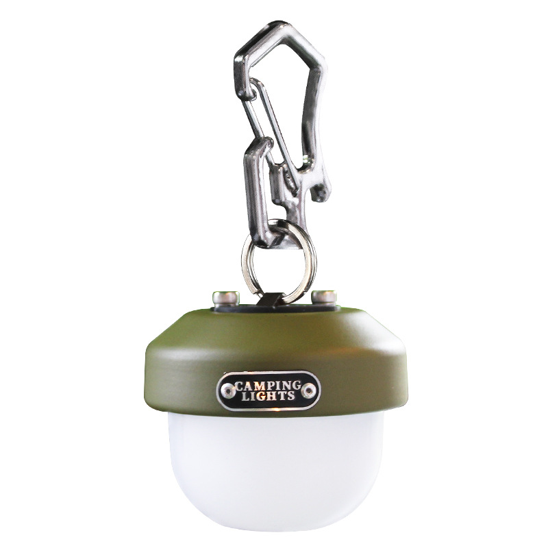 New outdoor camping lights multi-functional compact emergency backpack lights usb charging atmosphere pine cone camping lights
