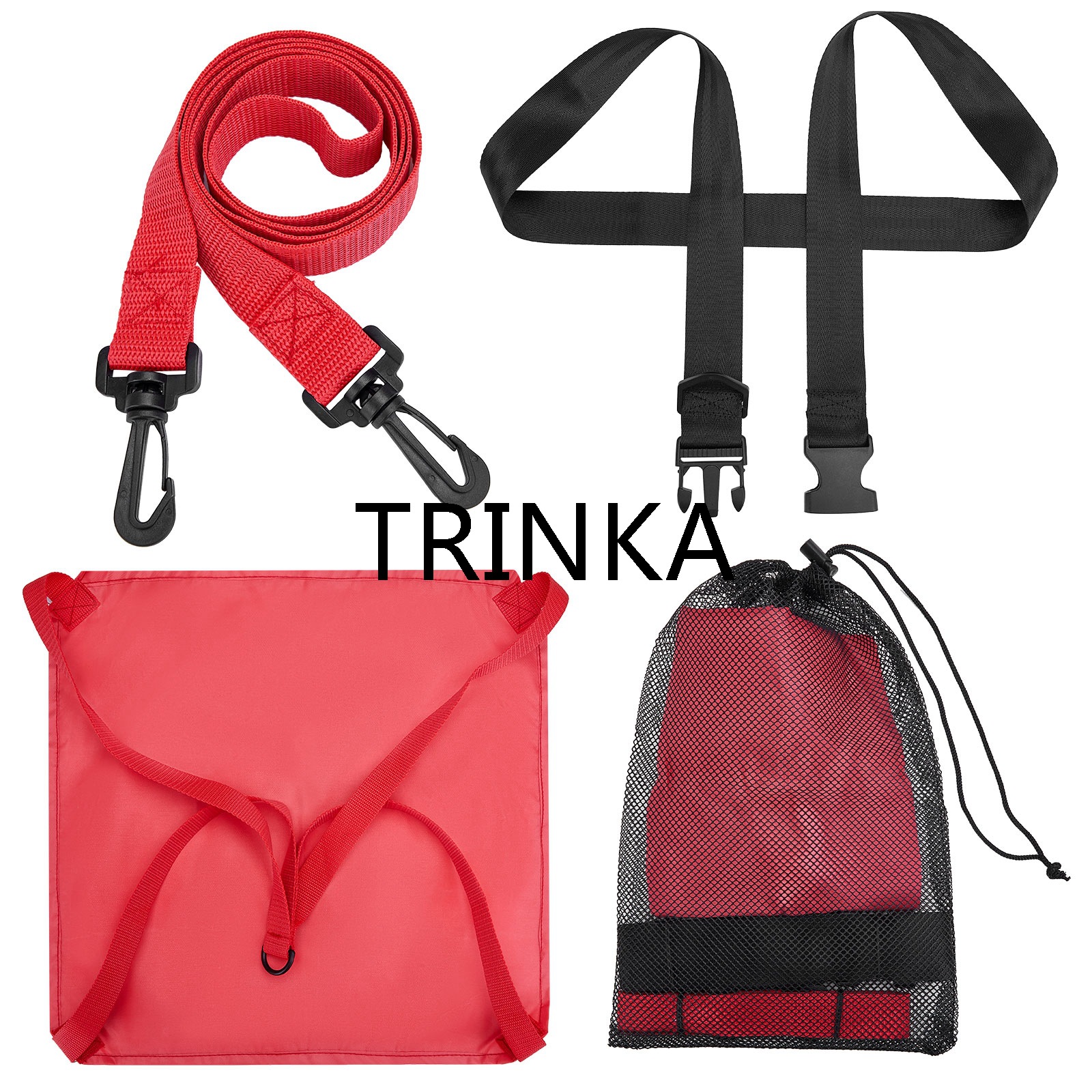 Swimming umbrella training belt suit resistance strength training Resistance umbrella traction puller