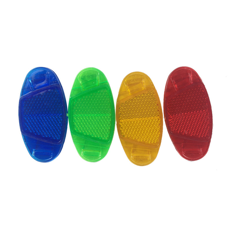 Factory special bicycle reflective spoke rear light reflective warning light children's stroller decorative color wheel film