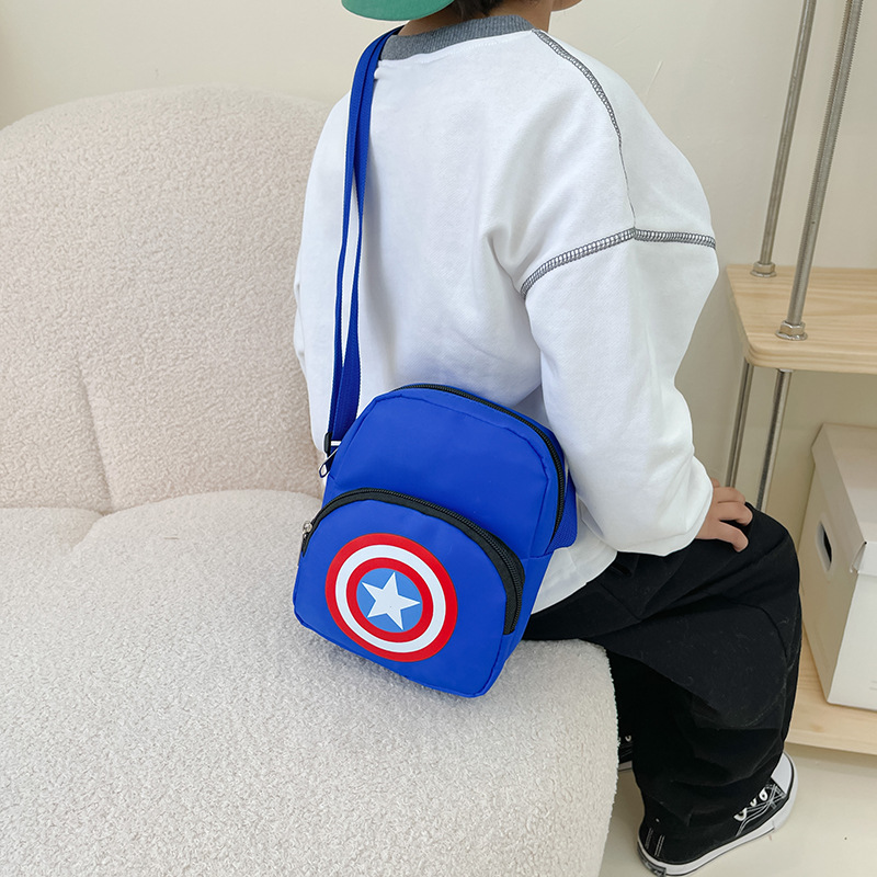2023 New Children Shoulder Bag Cartoon Cute Boy Crossbody Bag Casual All-match Toddler Coin Purse Wholesale
