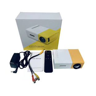 Factory cross border YG300 mini projector office home outdoor LED Portable 1080p Projector