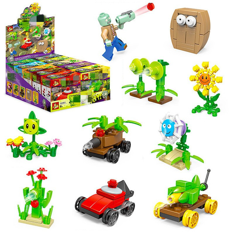 Wholesale Compatible Lego Small Box Building Blocks Small Particles Assembled Children's Educational Toys Kindergarten Gift Chenghai Plastic