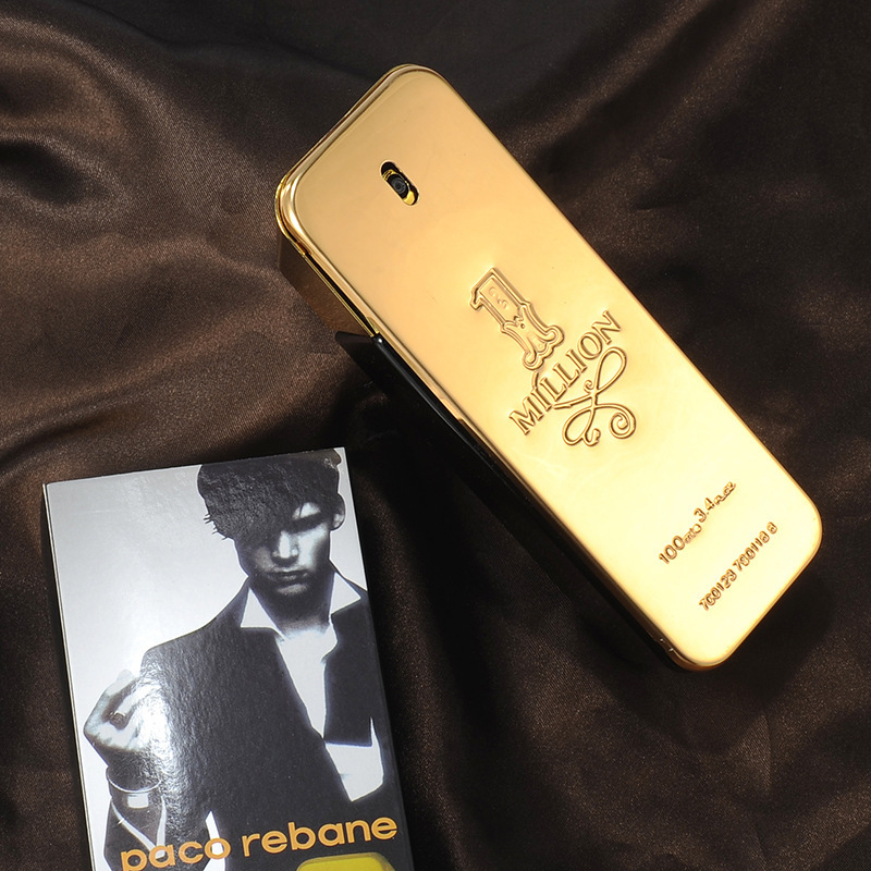 Foreign trade cross-border men's perfume English million gold brick perfume lasting fragrance tree wood fragrance 100ml a generation of hair