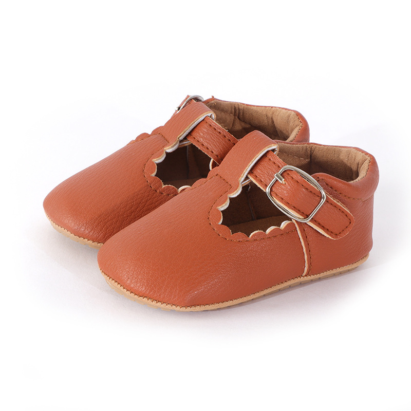 Spring and Autumn 0-1 Year Old Baby Toddler Shoes Casual Princess Shoes Baby Princess Shoes Rubber-soled Baby Shoes Toddler Shoes