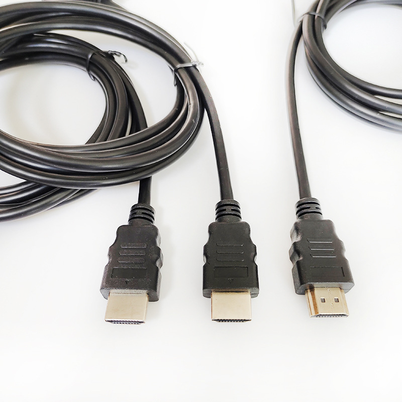Factory direct supply HDMI TO VGA male 1.8 m with Chip Adapter HD 1080p HDMI TO VGA