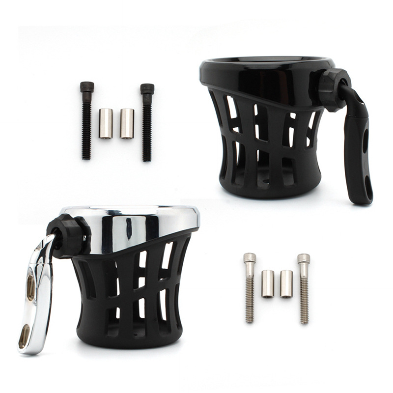 Motorcycle modification accessories drink cup holder suitable for Honda Gold Wing GL1800 Harley mesh basket cup holder