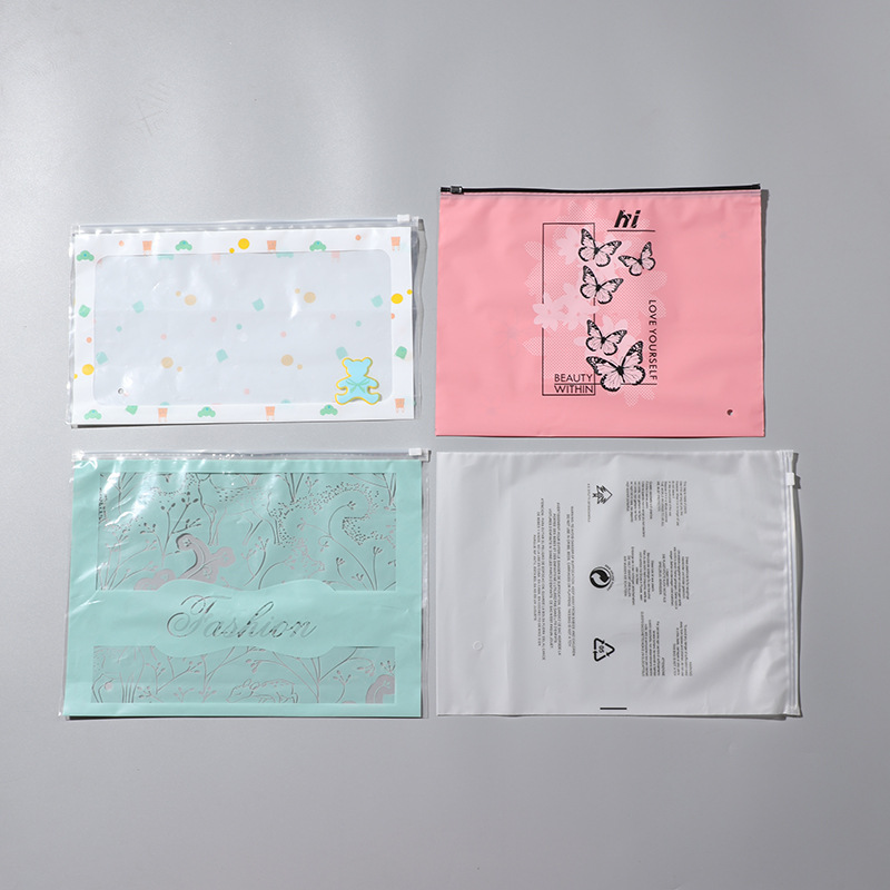 New color EVE packaging bag all kinds of zipper bag printing fashion trendy storage bag manufacturer