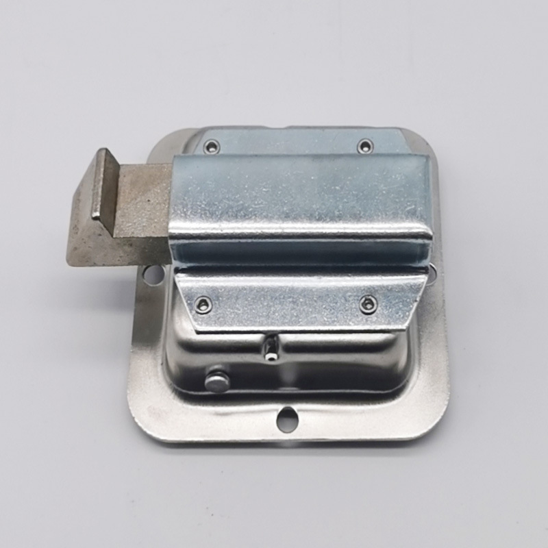 Small four square aluminum box lock trailer RV tool lock stainless steel box lock hidden box lock van box lock