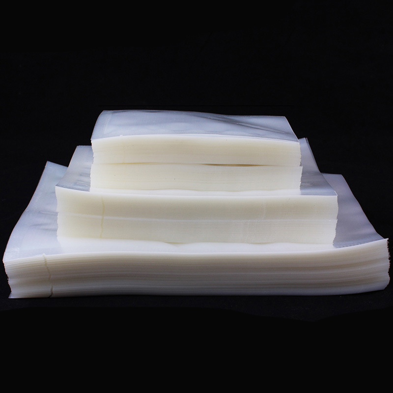 PET commercial vacuum food packaging bag wholesale transparent plastic sealed compression bag spot smooth vacuum bag