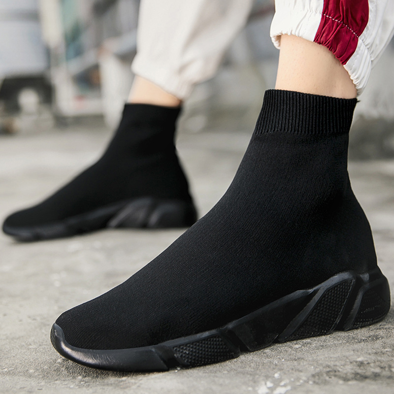 Cross-border foreign trade large size socks shoes men plus velvet warm lovers shoes camouflage high casual men's cotton shoes a generation of hair