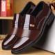 Leather Shoes Men's Business Foreign Trade New Men's Leather Shoes Formal Wear Casual Fashion Pointed Casual Shoes Cross-border High-level Sense