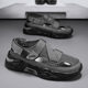 Sandals Men's Summer Thick-soled Non-slip Youth Lightweight Hole Shoes Men's Breathable Mesh Comfortable Beach Shoes