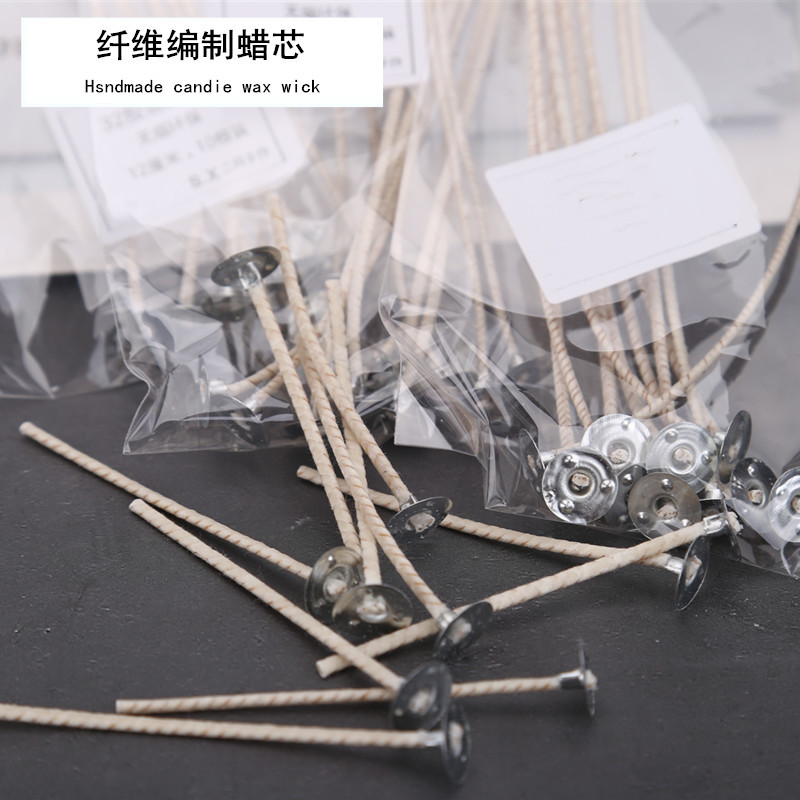 Handmade DIY aromatherapy candle wick soybean wax special container Flower line wax wick candle wick