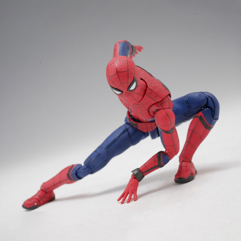 Wd映画アニメ玩具スパイダーマンヒーロー帰帰校シーズンリュックスパイダーマン可動人形フィギュア|undefined