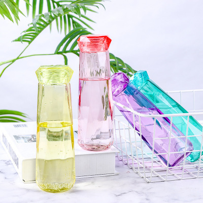 Explosions Internet Celebrity Water Cup ins Cup Colorful Crystal Cup Diamond Cup Gift Cup Creative Prismatic Glass Cup