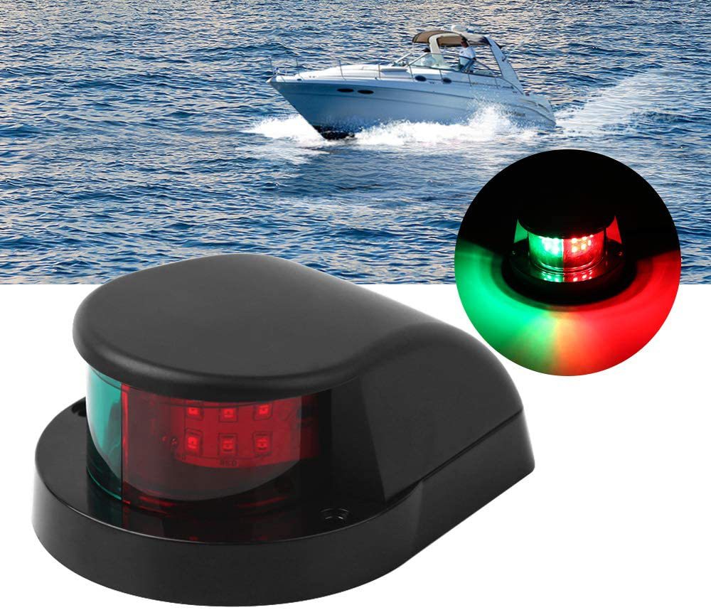 LED navigation lights left and right ship side lights navigation lights red and green signal lights Yacht Marine hardware accessories