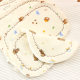 Newborn baby gauze cloud pillow U-shaped cotton pillow baby pillow towel anti-spitting milk cushion flat pillow thicker than 10 layers