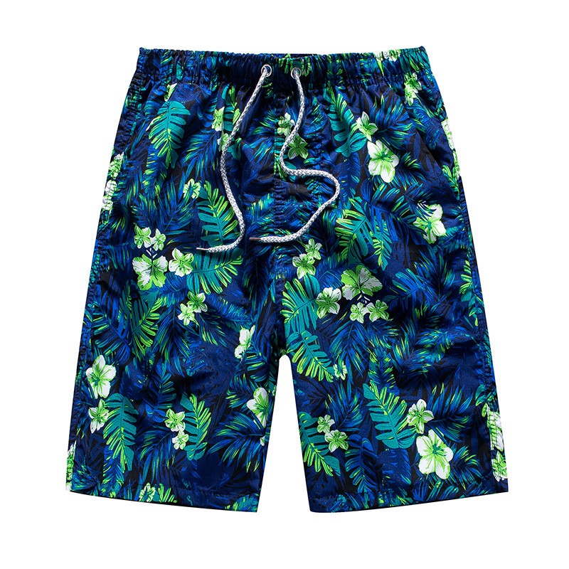 2022 New Arrival Beach Pants Men's Fashion Printed Shorts Loose Casual Beach Pants Outdoor Water Sports Pants