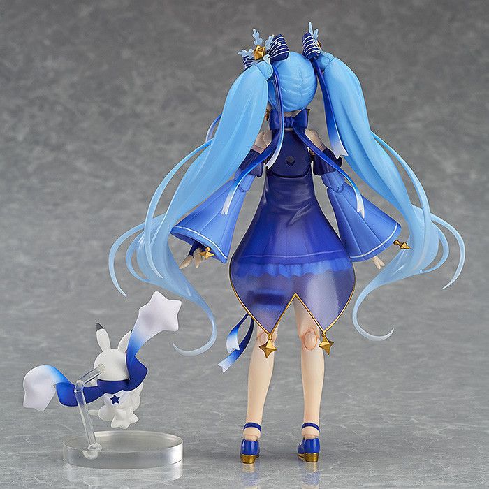 Beautiful girl FigmaEX037 starry sky snow first sound animation model joint movable hand model desktop ornaments