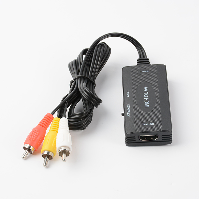 Wholesale New HD av to hdmi converter cross-border av to hdmi conversion cable av to hdmi converter