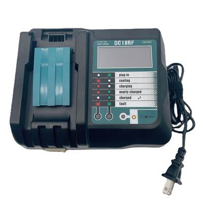 Suitable for makita makita 14.4V 18V lithium battery DC18RF3.5A charger with screen charger