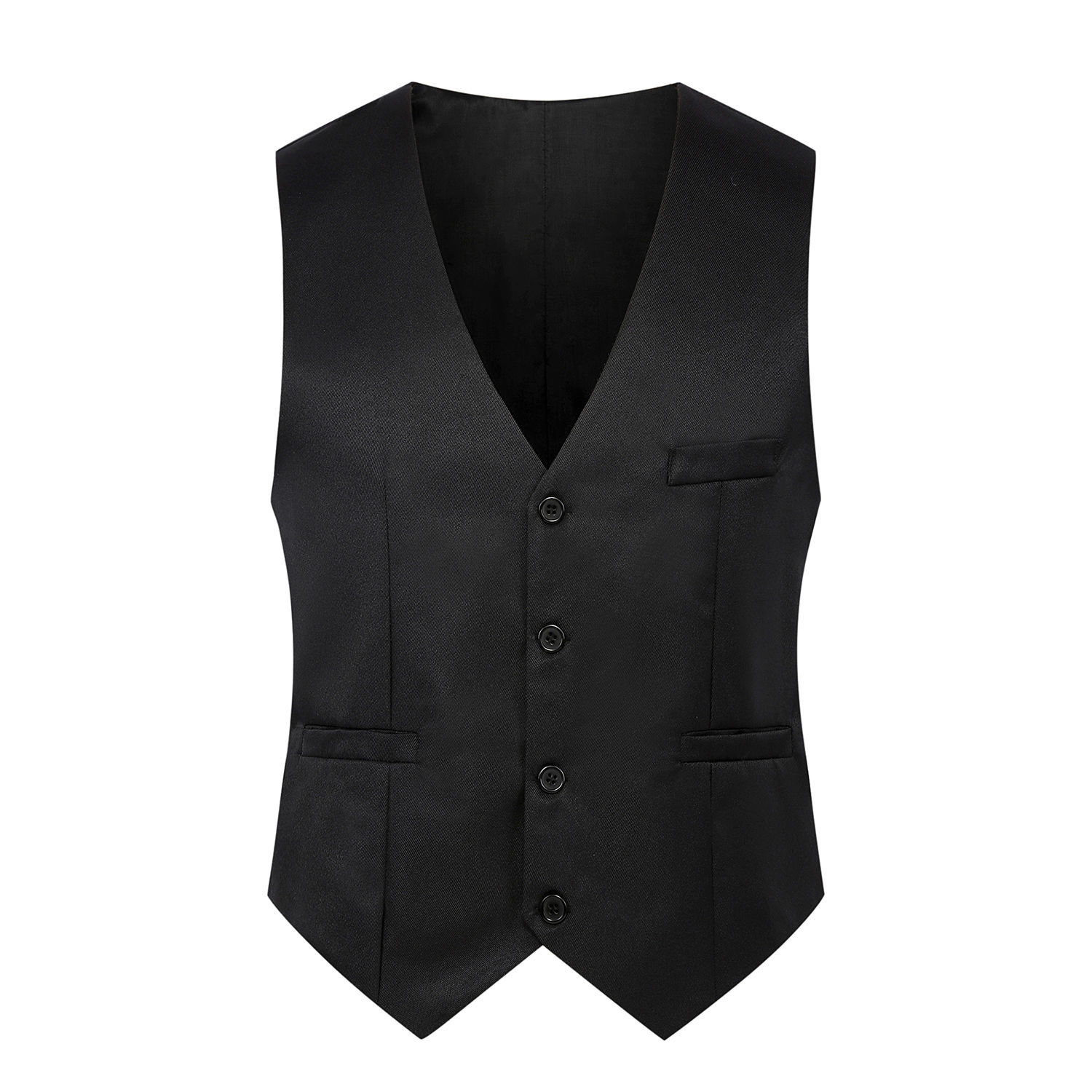 Cross-border foreign trade wholesale large-scale fashion new waistcoat slim casual waistcoat men's 3D map available for foreign trade