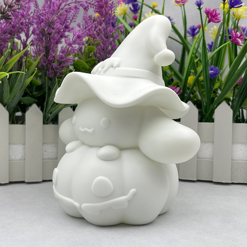 New Vinyl Doll White Embryo Large Jade Gui Dog Piggy Bank Handmade diy Colored Non-Gypsum Graffiti White Blank