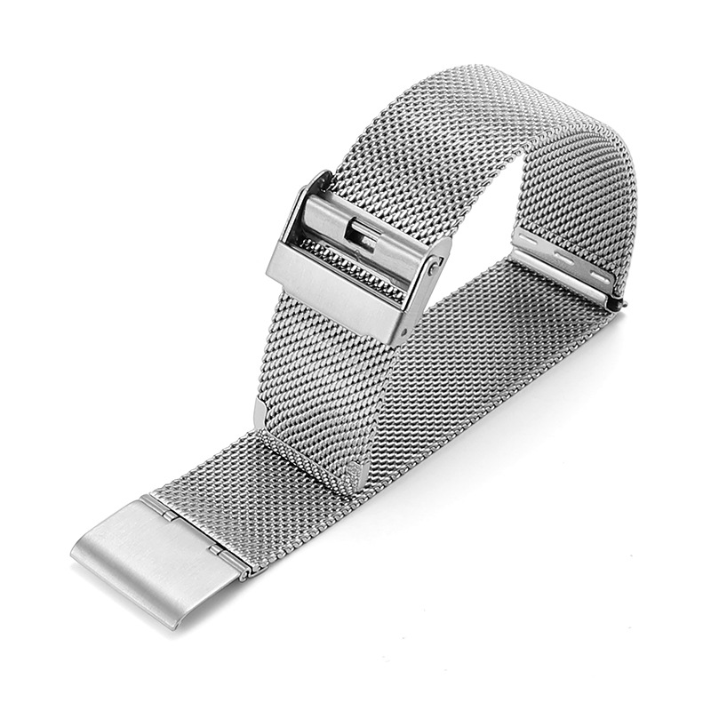 Buckle Milanese Nice Strap 06 Wire Metal Double Insurance Buckle Milanese Steel Strap for Huawei Apple Samsung DW