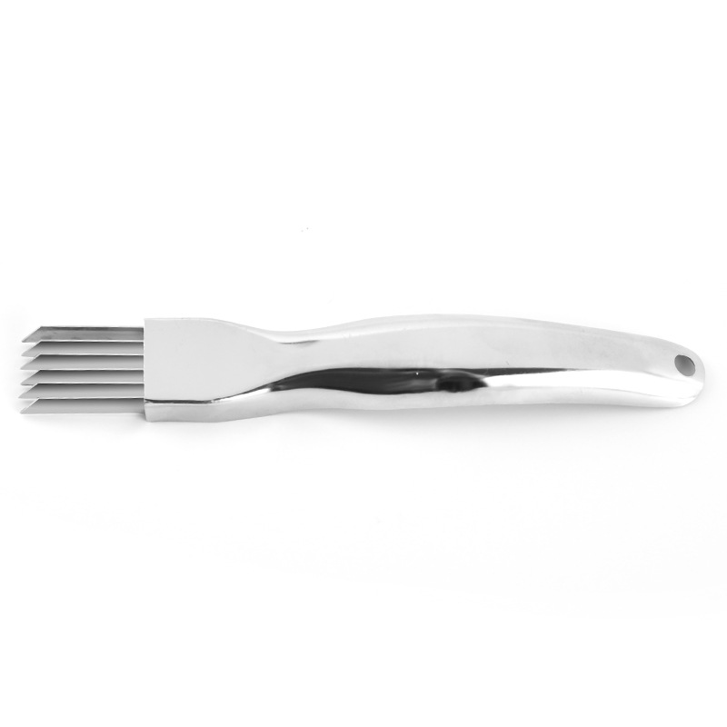 Stainless Steel Multi-purpose Vegetable Cutter Onion Knife Onion Cutter Shredded Onion Knife Creative Kitchen Widget