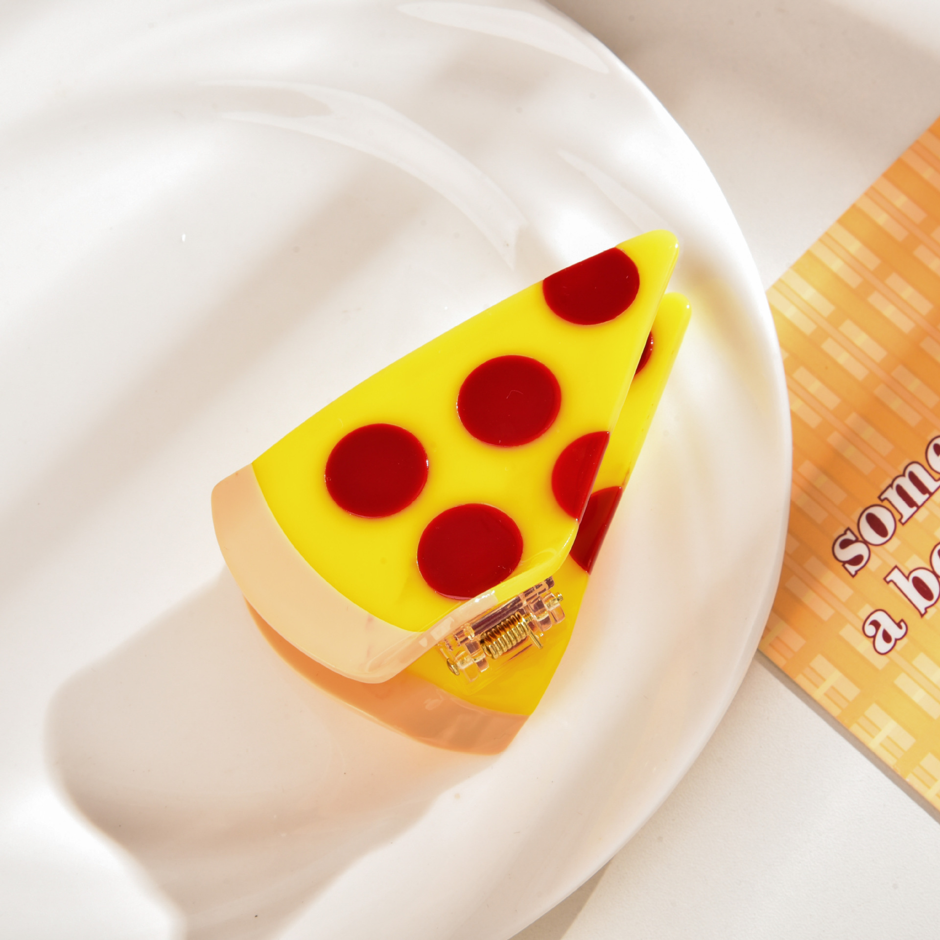 YHJ hair accessories New Design food hairpin peanut avocado acetate hair clip updo shark clip hair grip_voghion.com