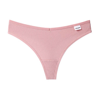 Pure Cotton Women's Triangle Student Sexy Low Waist Seamless Underwear Women's Pure Desire Sporty Japanese Style Thread Cotton Cross