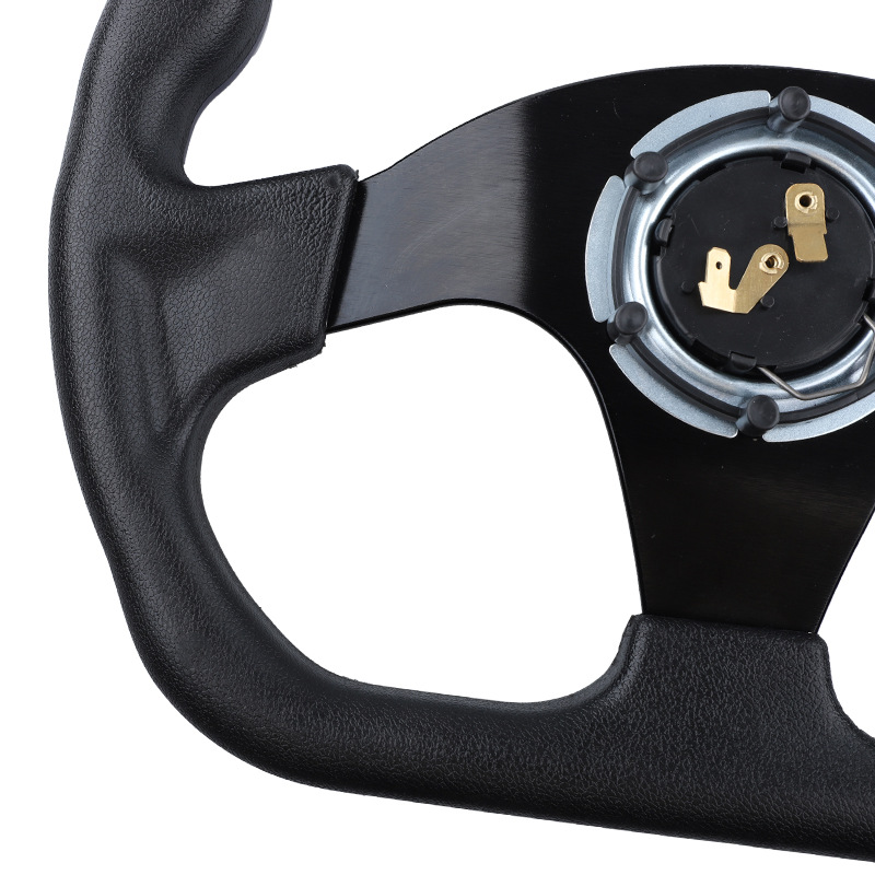 Car modification PU Universal new steering wheel competitive game Kart 13-inch 320mm imitation racing steering wheel