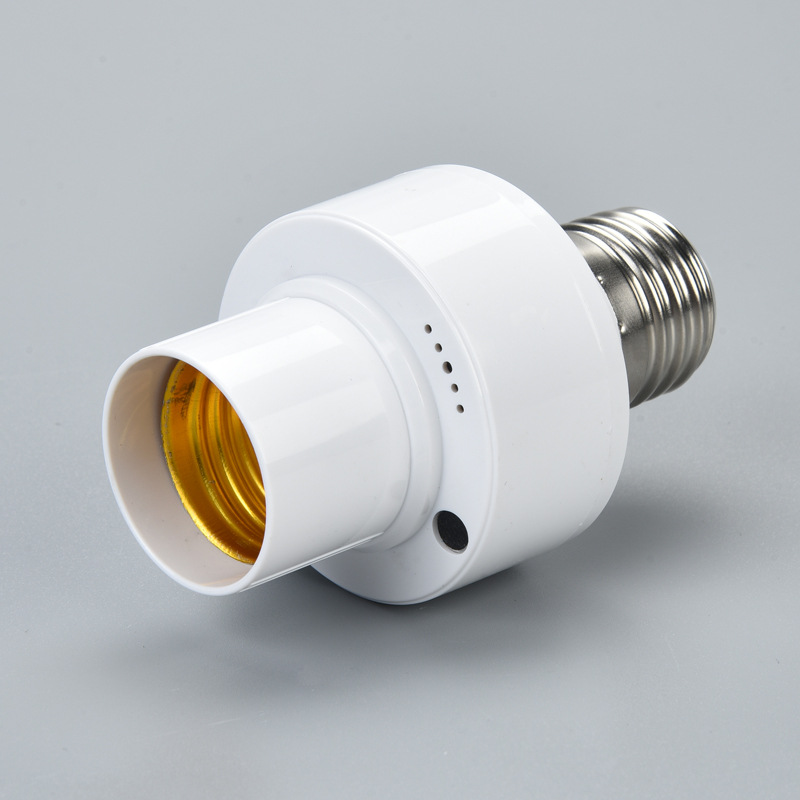 Radar human body induction lamp holder lamp holder stair corridor garage E27 screw intelligent radar induction lamp holder