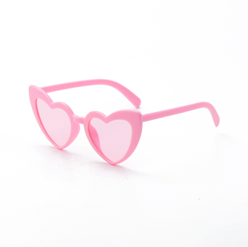 Cross-border European and American Style Love Women's Sunglasses Big Face Slimming Sunglasses Trendy Heart-shaped Fashion Sunglasses Women's Heart_voghion.com