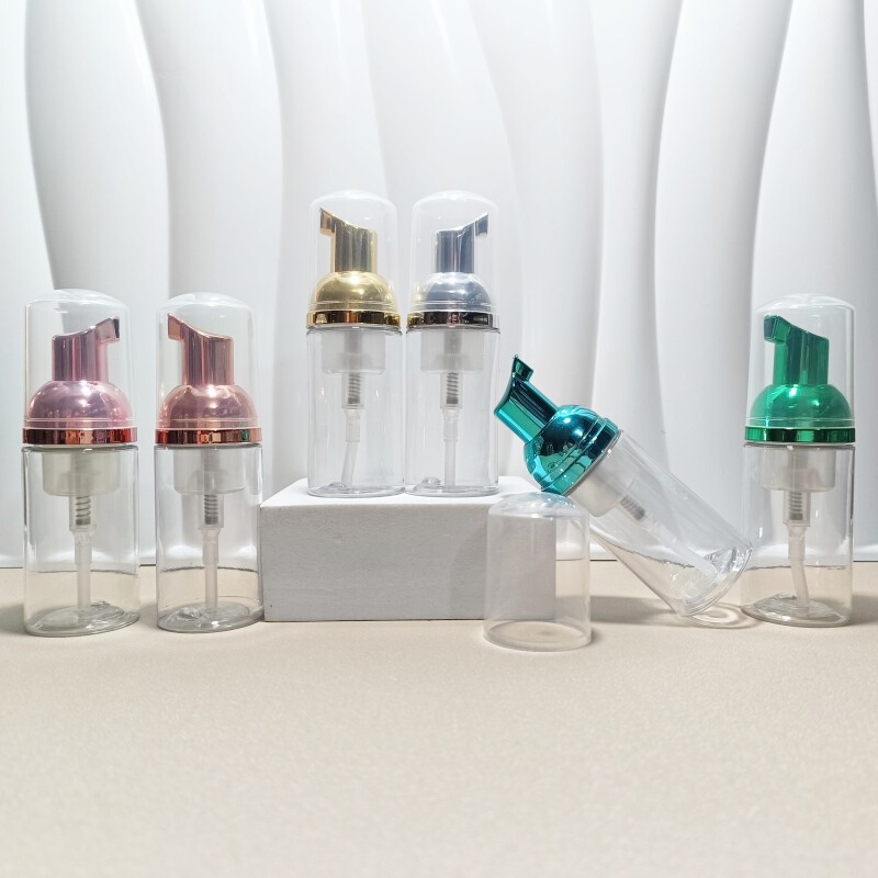 30歯pet透明ムースボトル30ml 100ml洗顔料泡立て瓶シャンプー泡ボトル常備現品|undefined